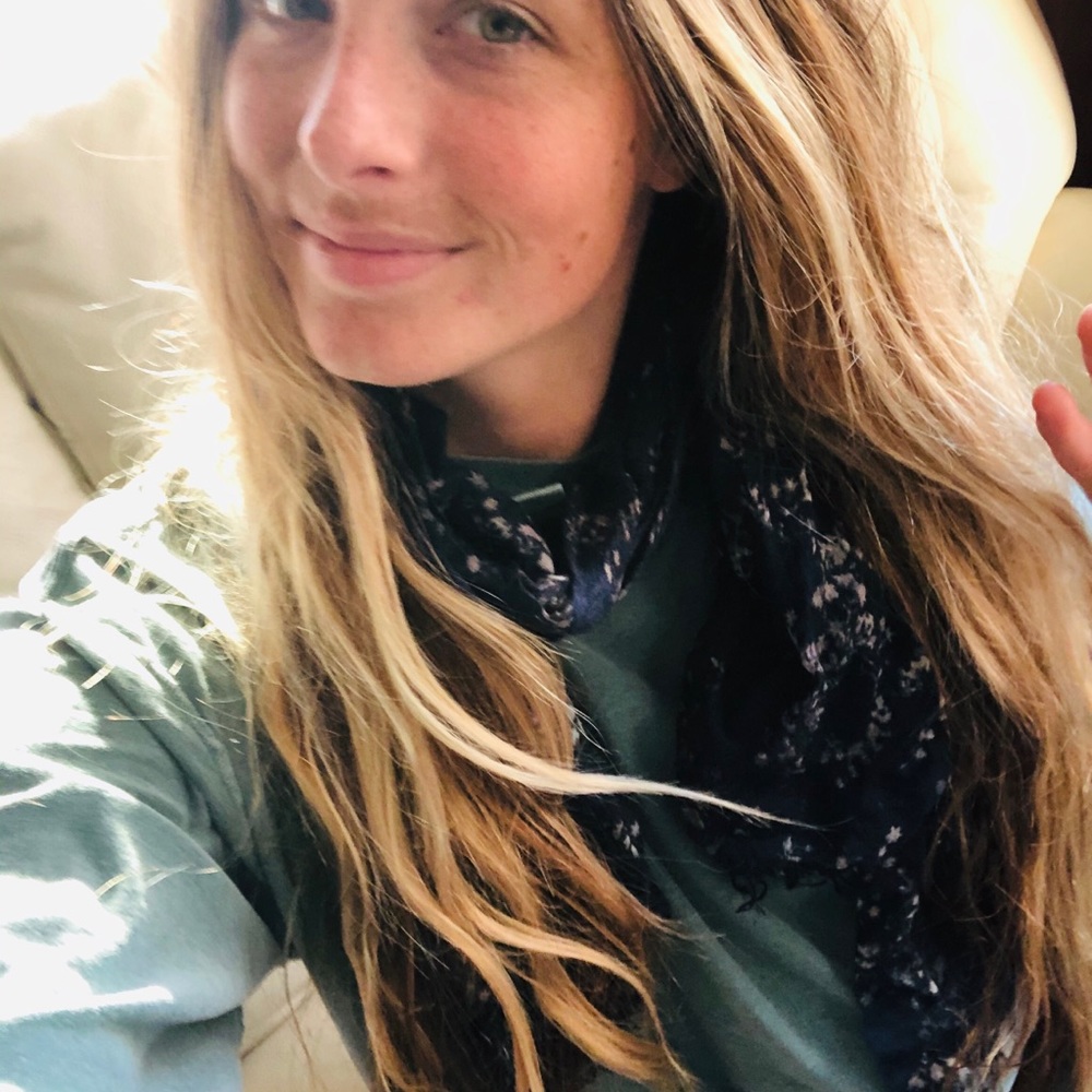 Banana Republic Blue Scarf